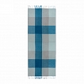 House of Juniper Block Check Herringbone Knee Natural Teal